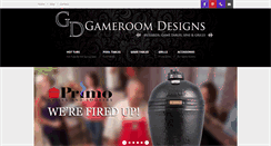 Desktop Screenshot of gameroomdesigns.net