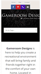 Mobile Screenshot of gameroomdesigns.net